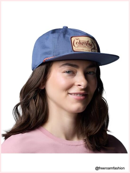 Vintage 5-Panel Snapback Hat Flat Bill Adjustable Cotton main image 4
